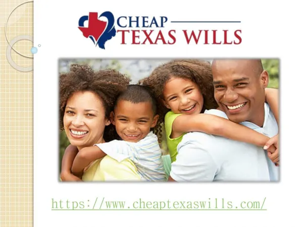 Cheap Texas Wills