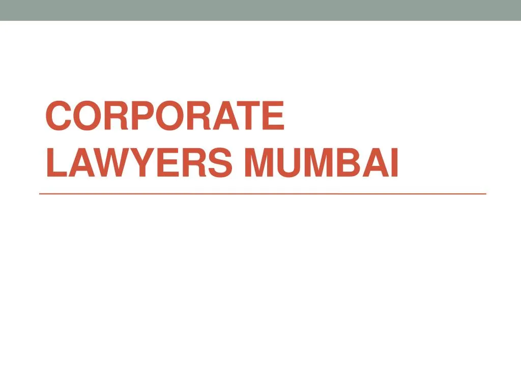 corporate lawyers mumbai