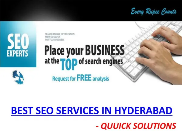 SEO Services In Hyderabad | SEO Companies in Hyderabad | Quuick