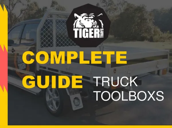 Complete guide truck toolboxes