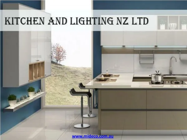 Kitchen Design in Auckland - Kitchen Lighting