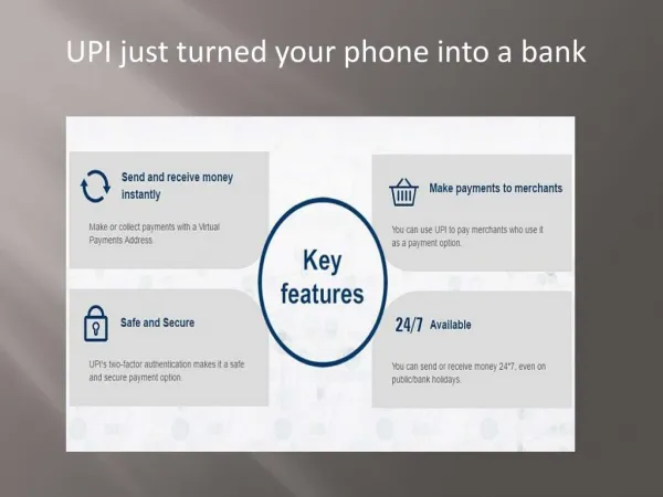 UPI just turned your phone into a bank