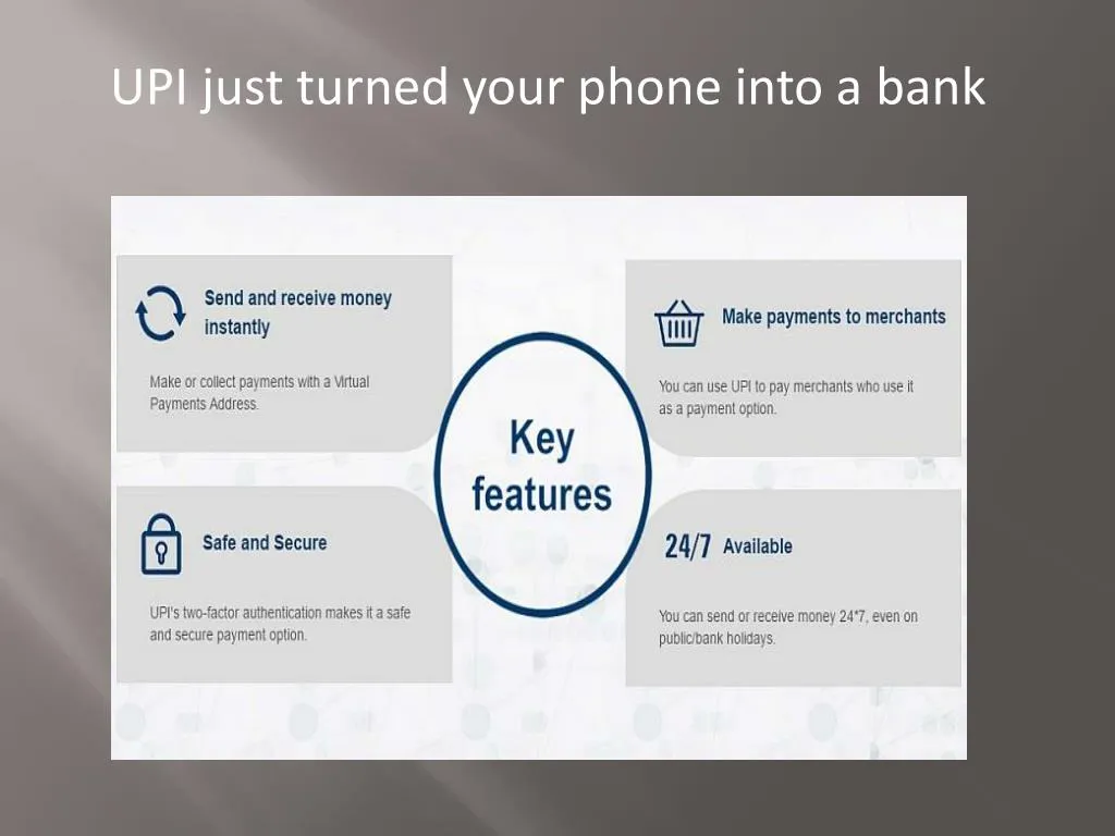upi just turned your phone into a bank