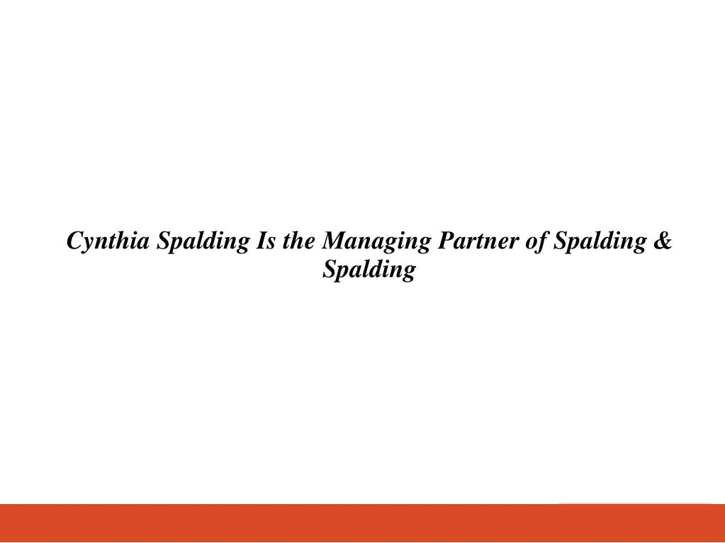 cynthia spalding is the managing partner