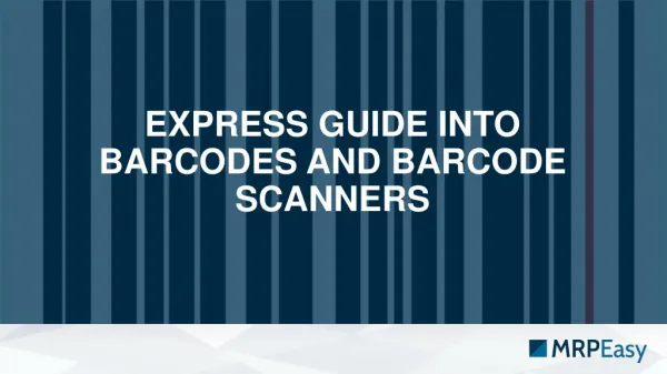 Barcodes & Barcode Scanners: From Chaos to Tracking