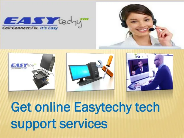 Get Tech support service Easytechy with the affordable price