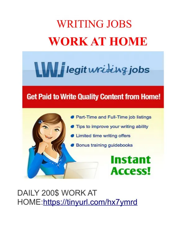 work at home earn 30$-120$ per hour