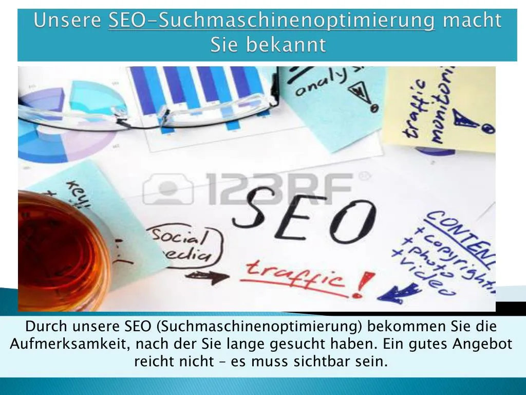 unsere seo suchmaschinenoptimierung macht sie bekannt