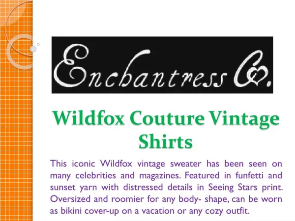 Wildfox Couture Vintage Shirts