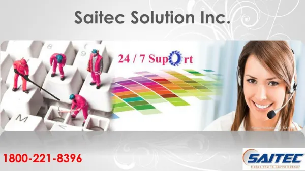 Saitec Solutions (USA), Inc. | Call now @ 1800-221-8396