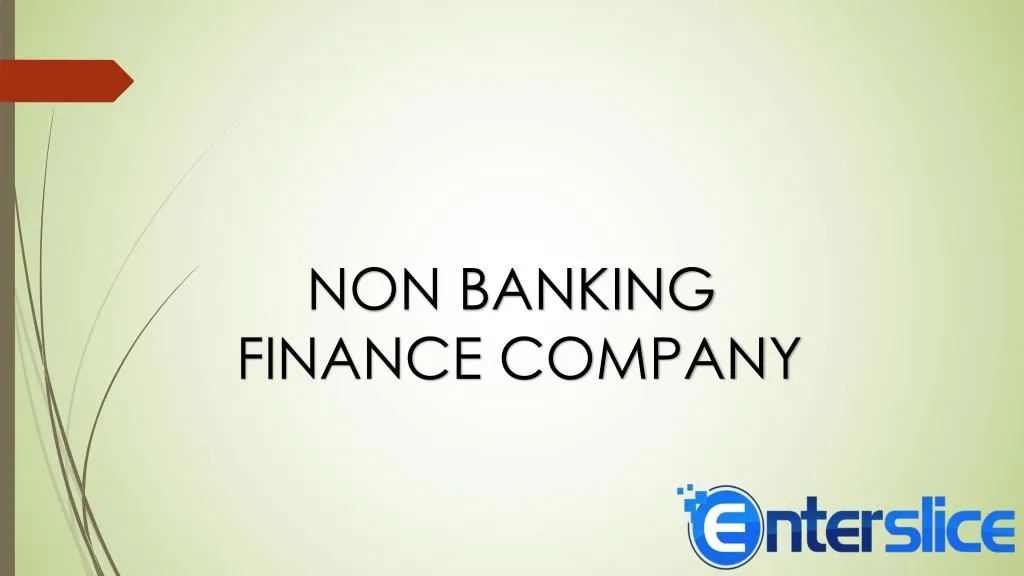 non banking finance company