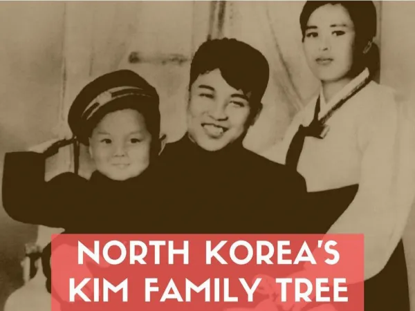 North Korea's Kim family tree