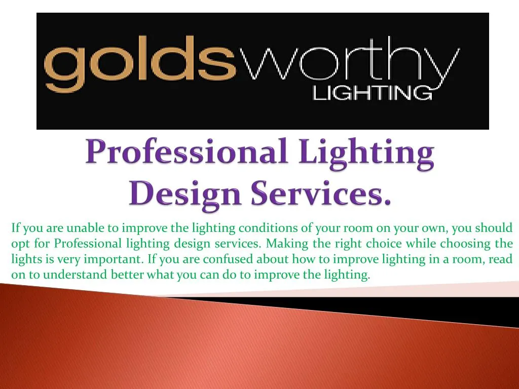 professional lighting design services