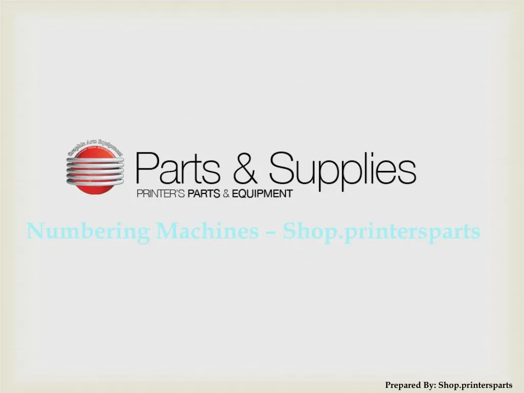 numbering machines shop printersparts