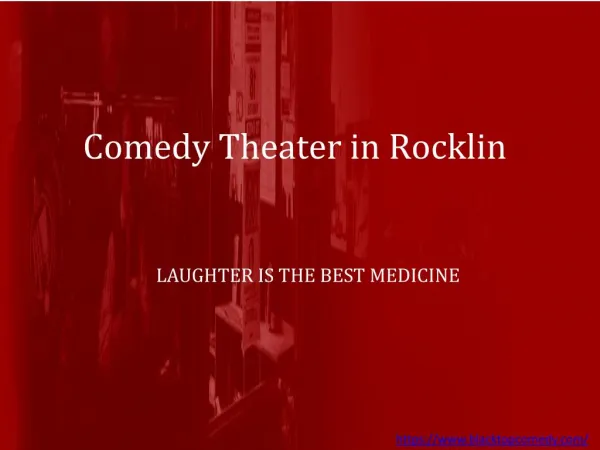 Blacktop Comedy Theater in Rocklin,CA