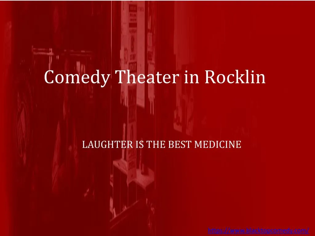 comedy theater in rocklin