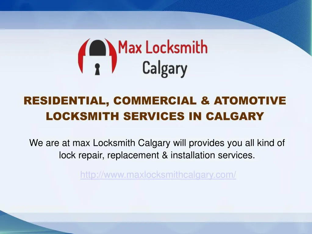 residential commercial atomotive locksmith