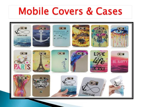 Mobile covers & cases