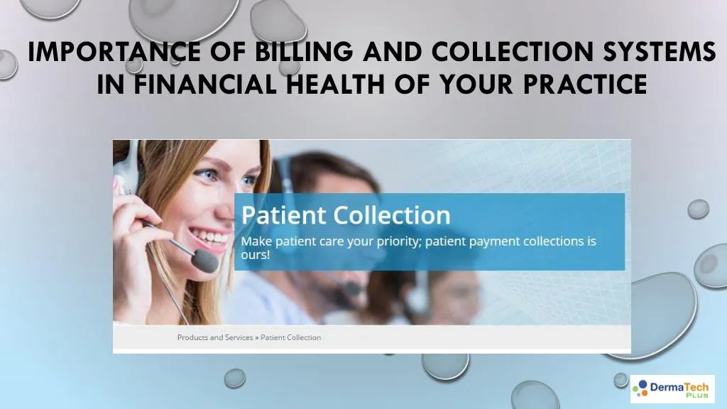 importance of billing and collection systems in financial health of your practice