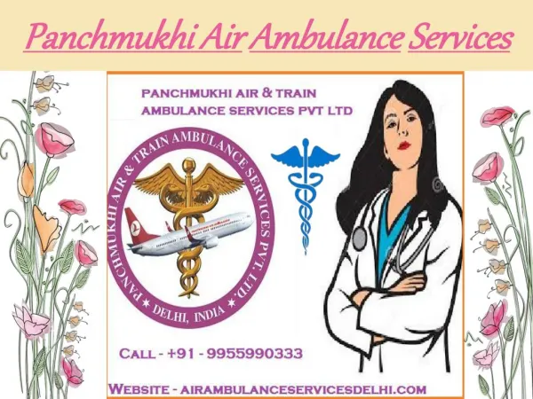 Panchmukhi Air Ambulance Service Patna and Kolkata at low cost