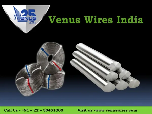 Venus wires India-Application of stainless steel Products
