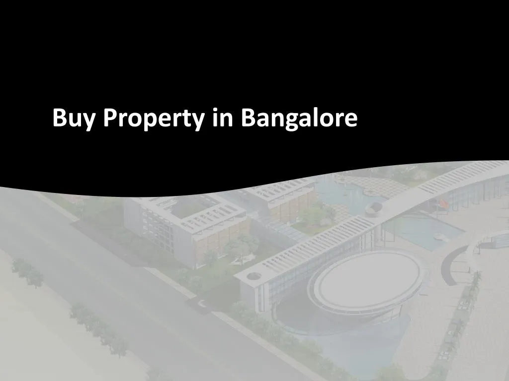 buy property in bangalore