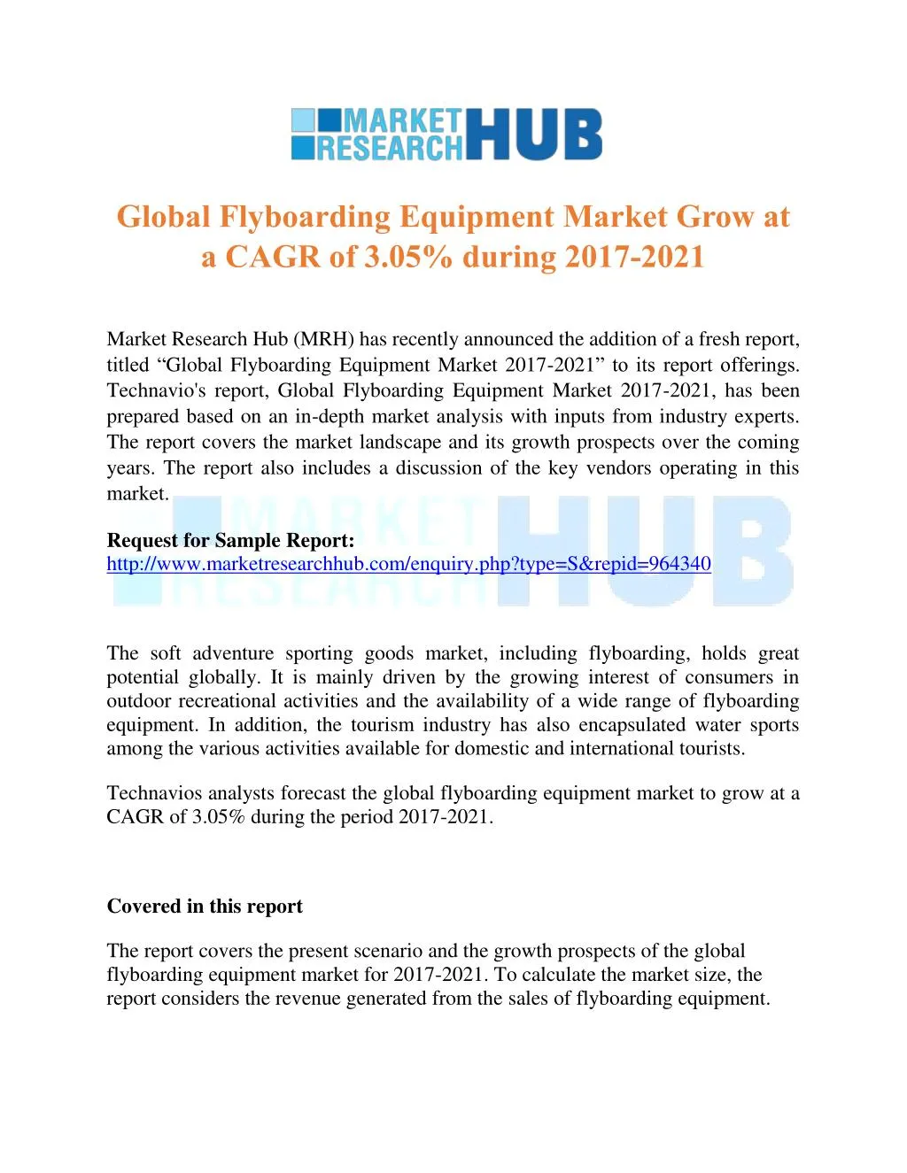 global flyboarding equipment market grow