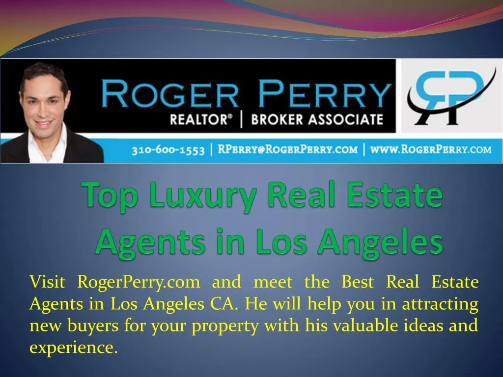 top luxury real estate agents in los angeles