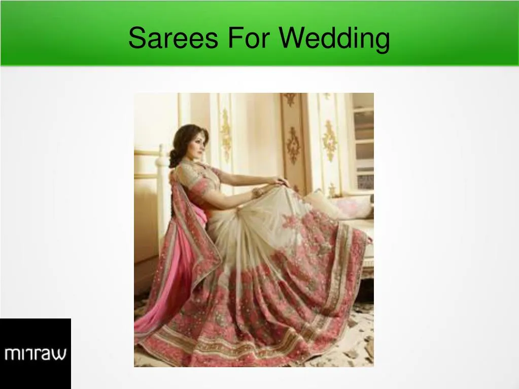 sarees for wedding