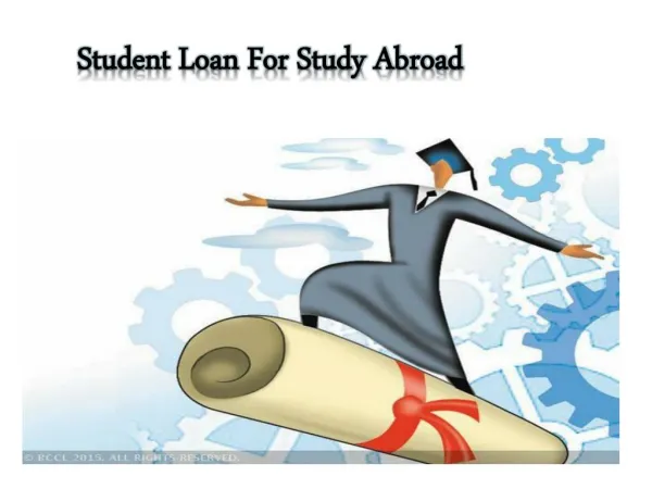 Student loan for foreign study