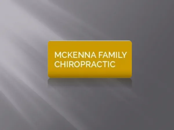 Pelham Chiropractor - McKenna Family Chiropractic