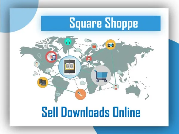 Sell Digital Downloads Online with Square Shoppe
