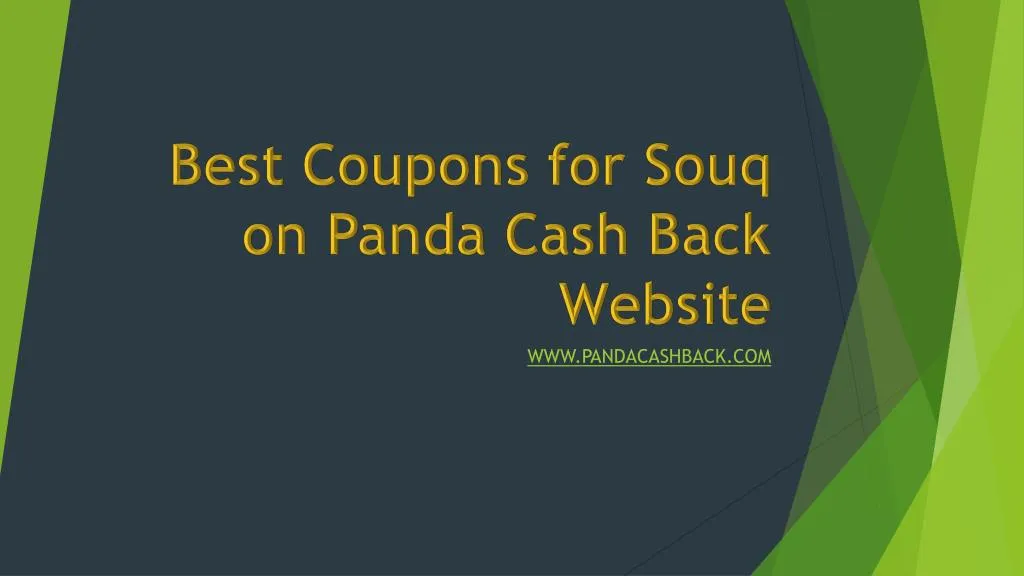 best coupons for souq on panda cash back website