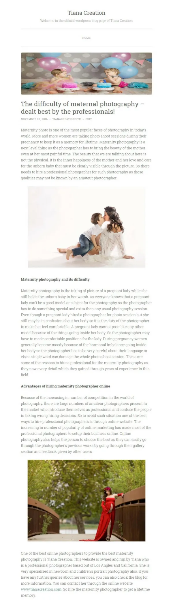 Maternity Photography And Its Difficulty