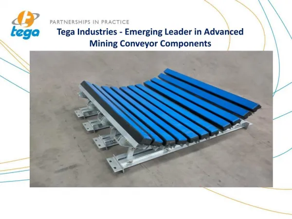 Tega Industries - Emerging Leader in Advanced Mining Conveyor Components