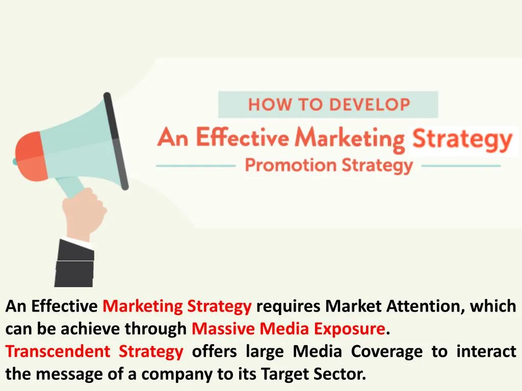 an effective marketing strategy requires market