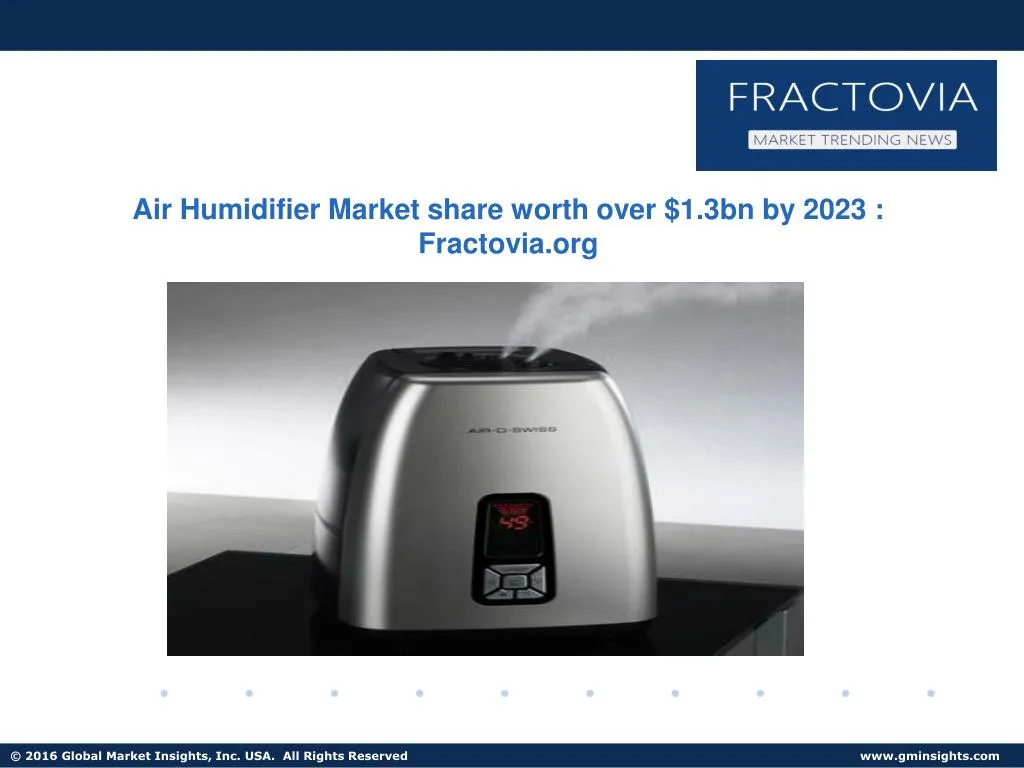 air humidifier market share worth over