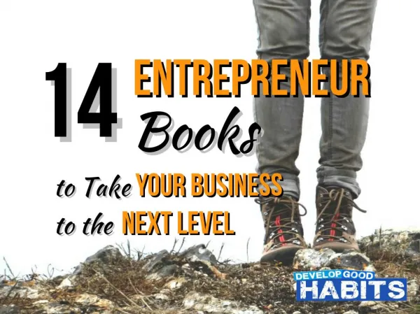 14 Entrepreneur Books to Take Your Business to the Next Level