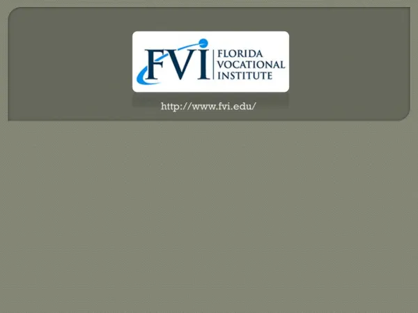 Medical Assistant School - Florida Vocational Institute