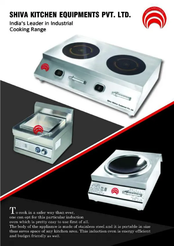 Induction & Commercial Cooking Range
