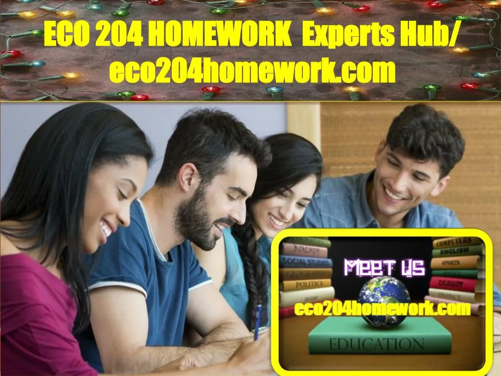 eco 204 homework experts hub eco204homework com