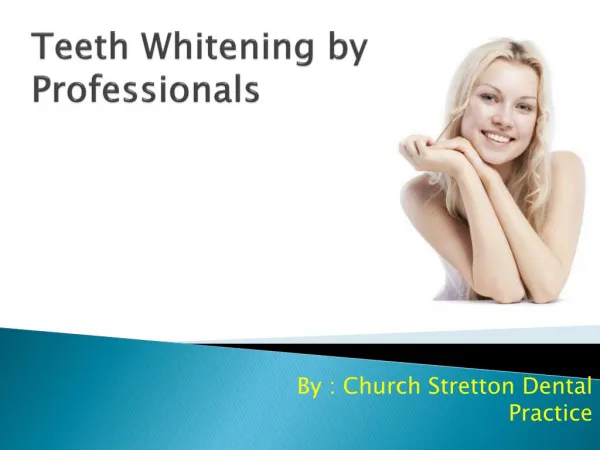 Teeth Whitening Shrewsbury