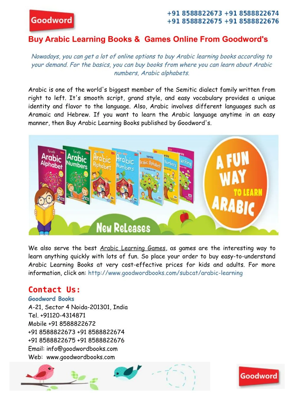 buy arabic learning books games online from