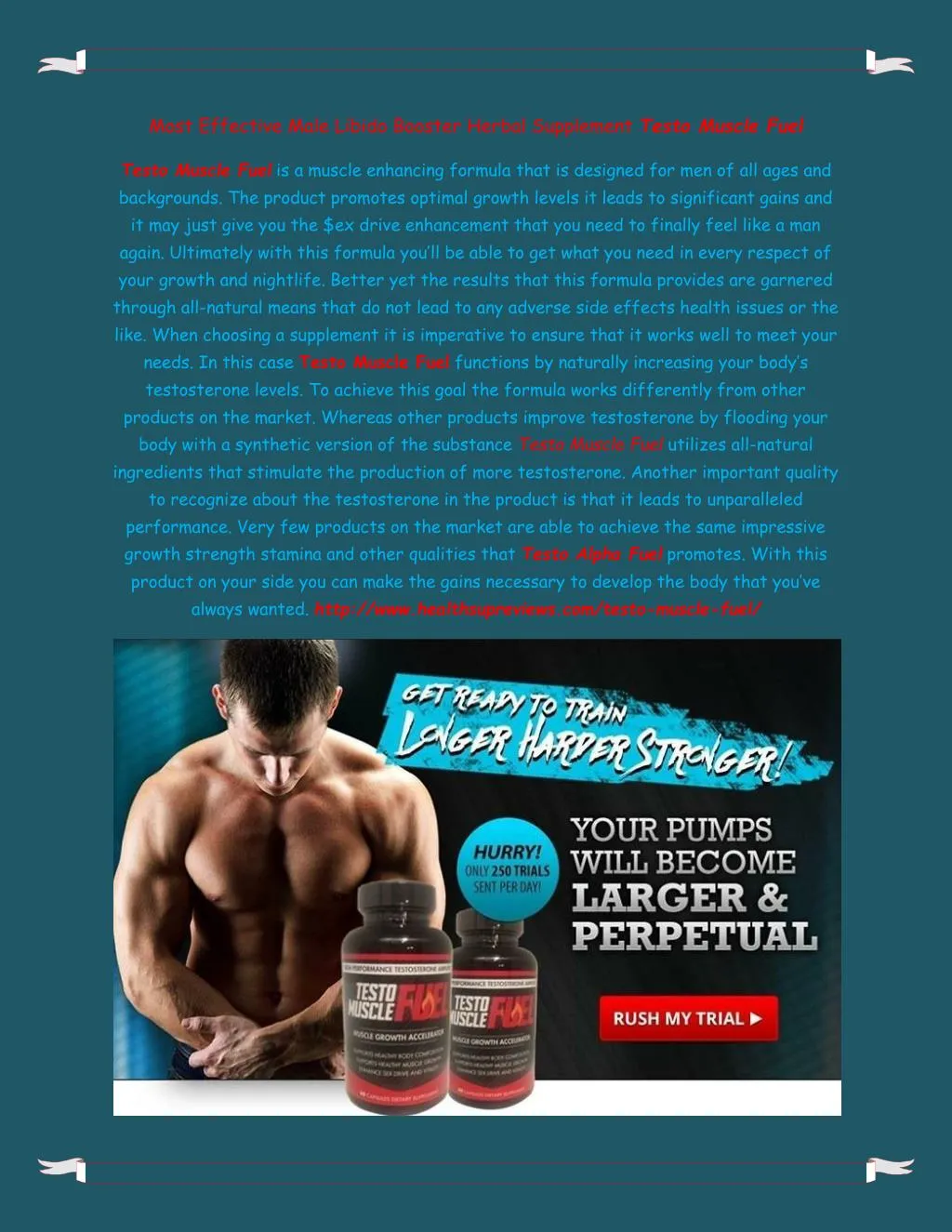 most effective male libido booster herbal