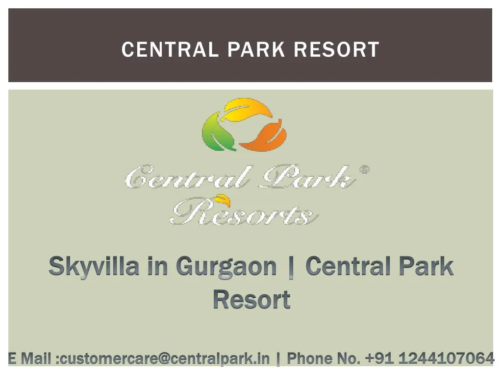central park resort