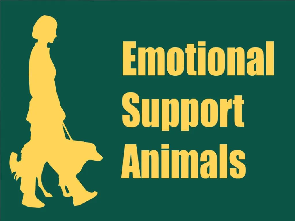 emotional support animal