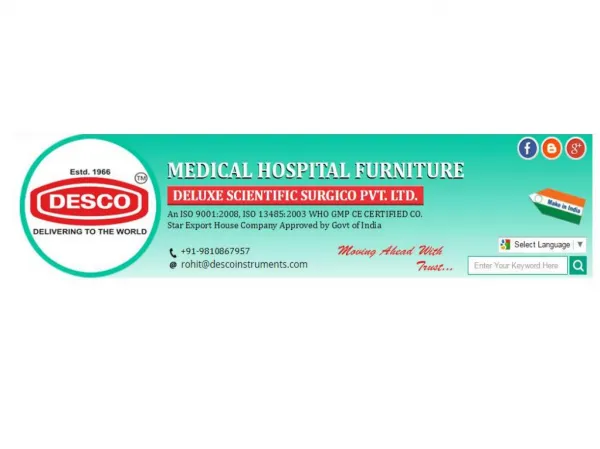 Hospital Electric Bed Manufacturer India | DESCO