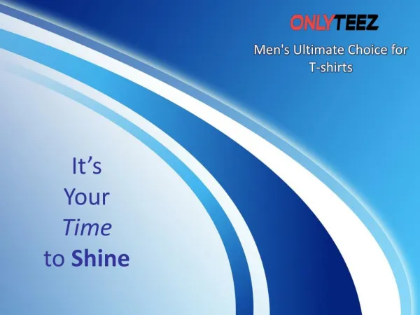 Men's Ultimate Choice for T-shirts
