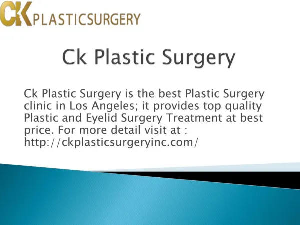 Korean plastic surgery clinic in los angeles