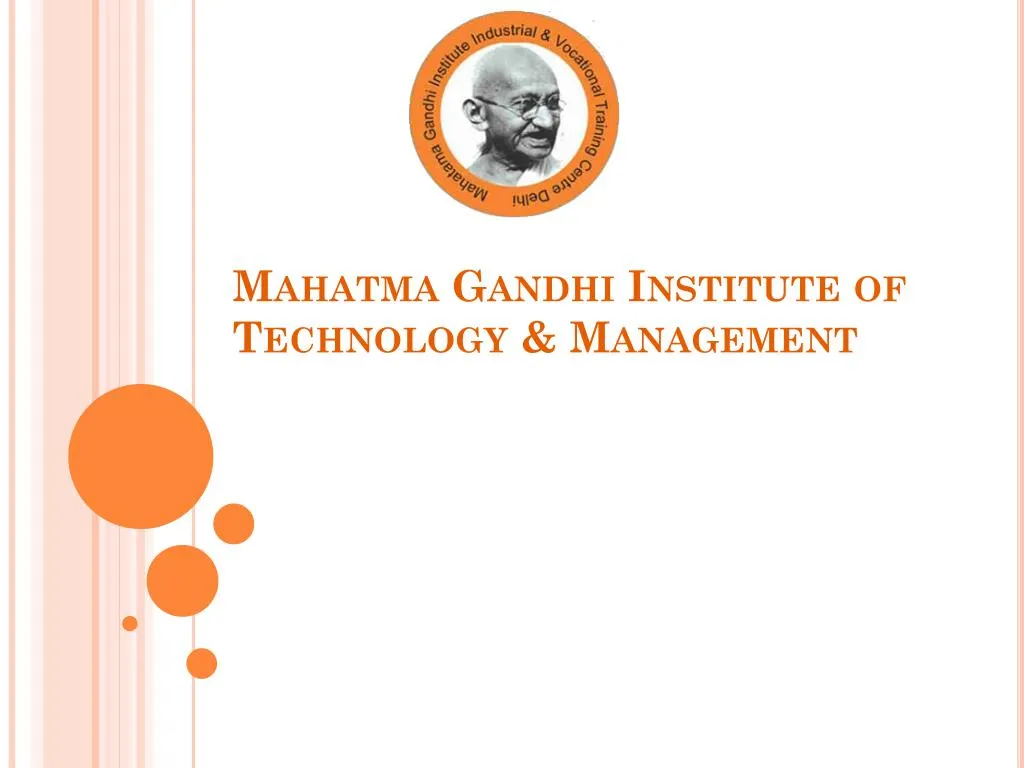 mahatma gandhi institute of technology management